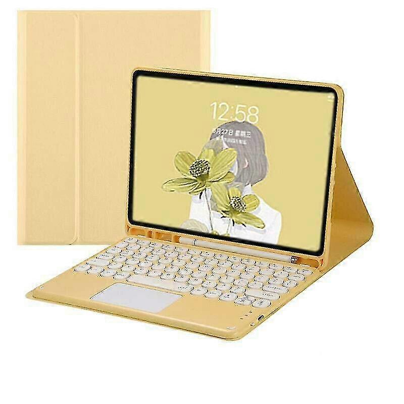 Bluetooth Keyboard With Macaron Case For Ipad Air 4 10.9"