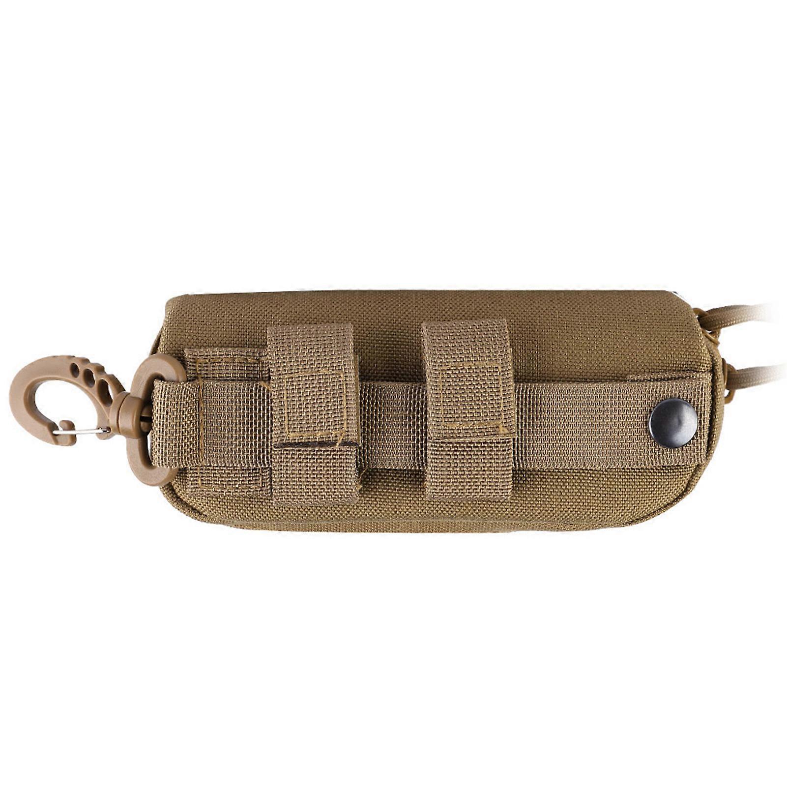 Portable Shockproof Military Sunglasses Case - Khaki