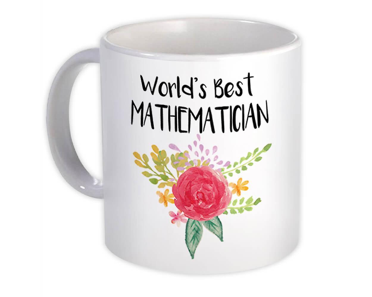Gift Mug: Worlds Best Mathematician Work