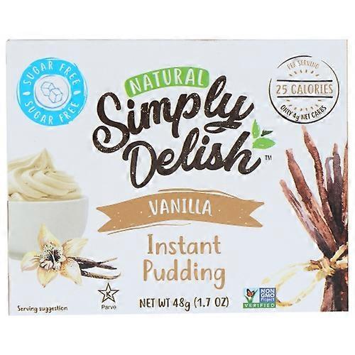 Simply Delish Mix Pddng Pie Vanla Nsgr ,1.7 Oz(Case Of 6)