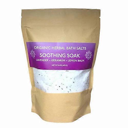 Four Elements Herbals Soothing Soak Bath Salts ,16 Oz