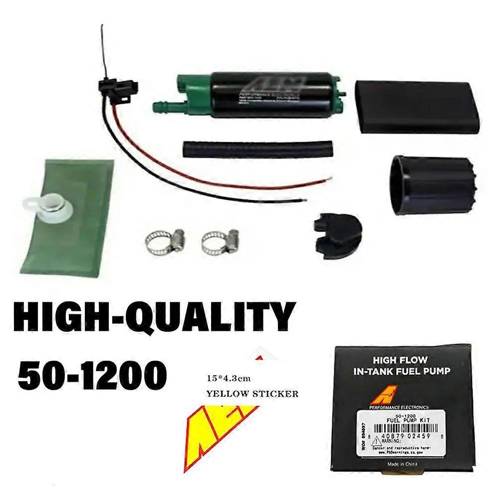 50-1200 High Flow For E85 340LPH 39mm Fuel Pump Kit for Walbro GSS342 50-1200with for AEM Stickers