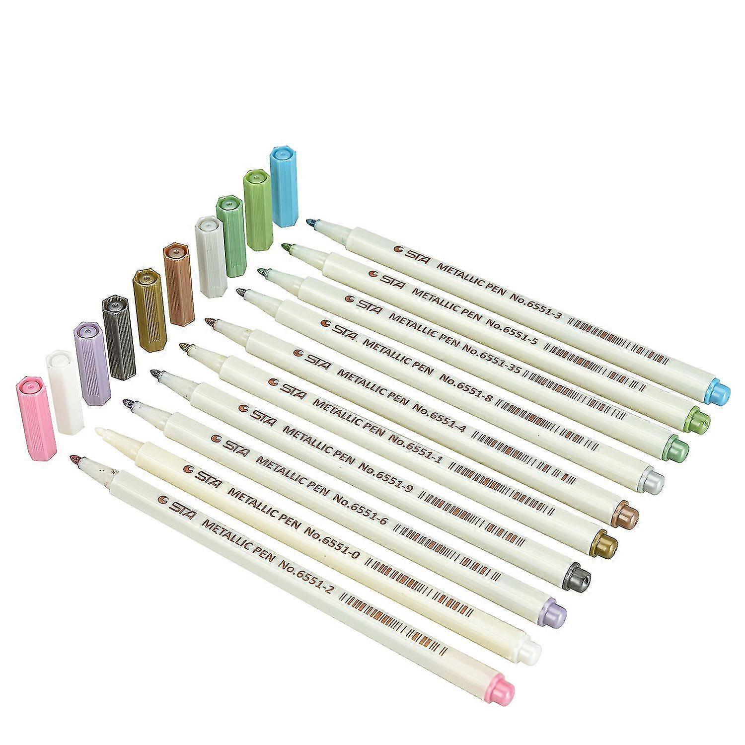 أقلام علامة معدنية لكتاب الضيوف، خريطة، كتب التلوين الكبار