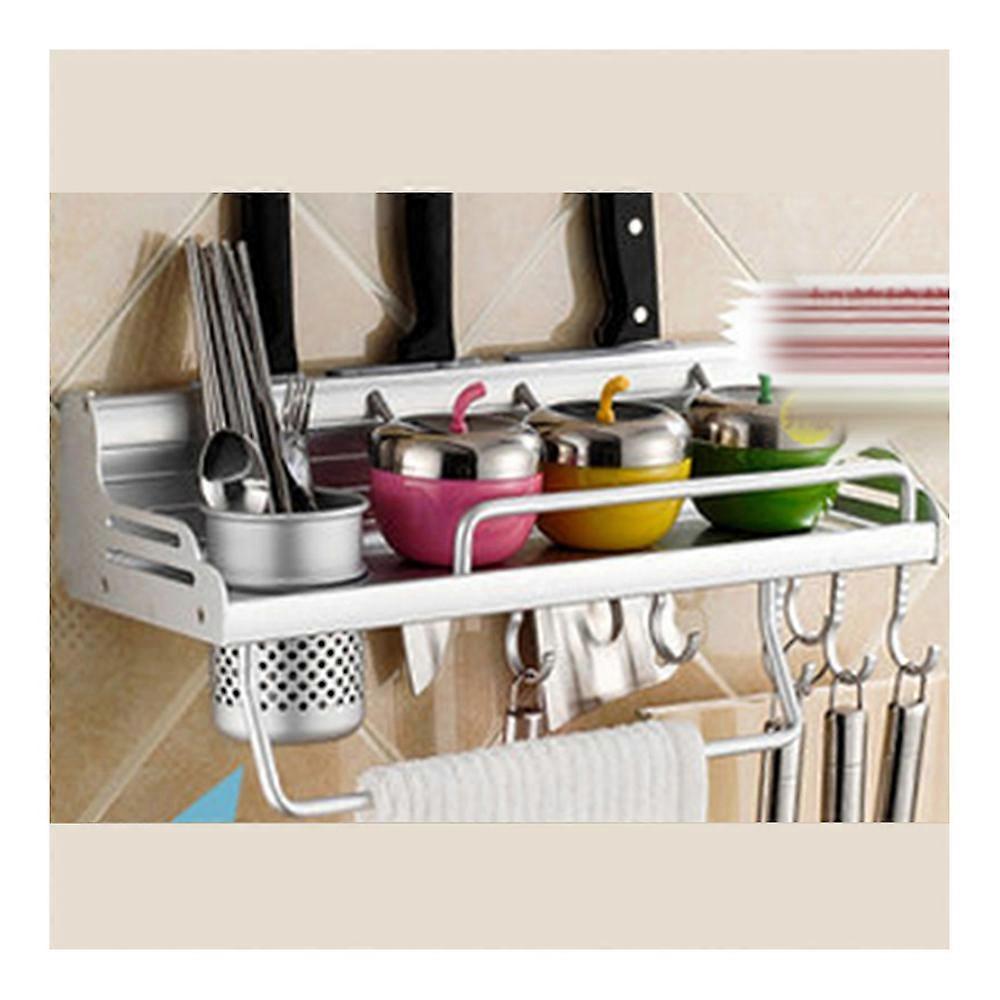 Kitchen Storage Rack Flavor Chopsticks 40cm Single Cup 6 Hook