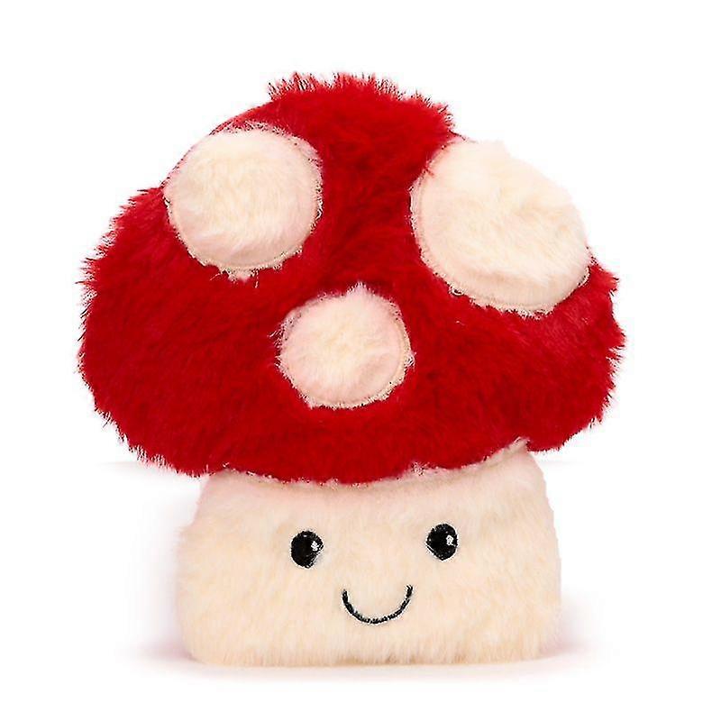 Mushroom Toadstool Microwavable Plush Lavender Heat Pack Cute Fluffy Mushroom Toad Stool Heat Therapy