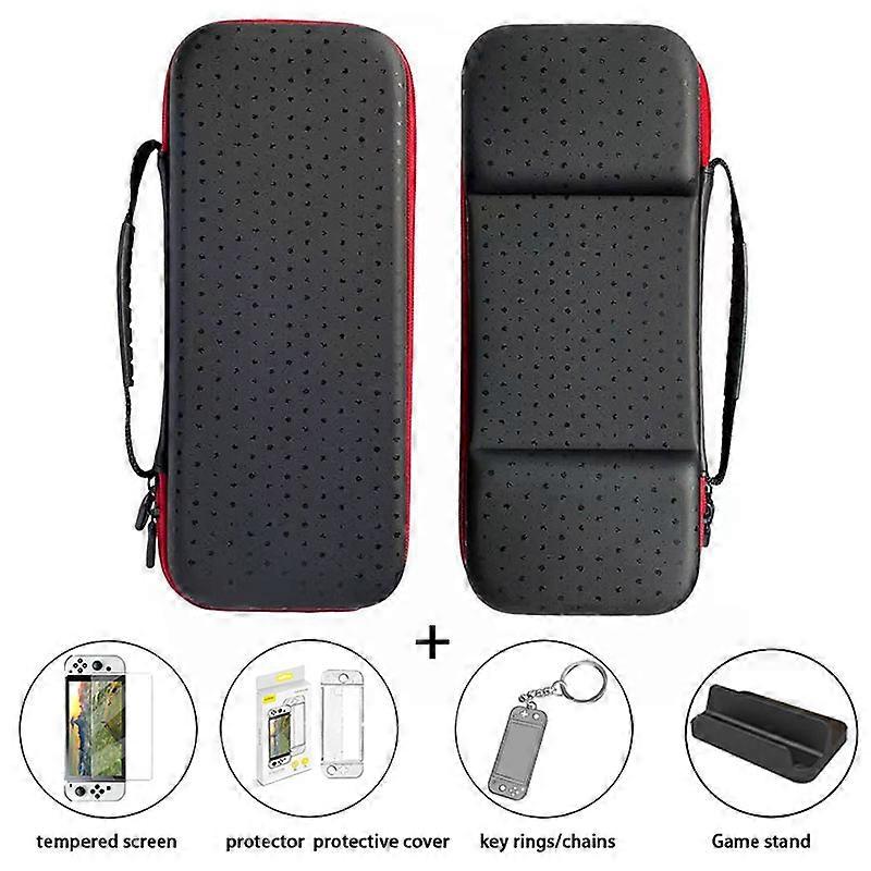 Protective Case for Nintendo Switch OLED Carrying Case Storage Bag for MOBAPAD M6 Gemini Game Controller Travel Portable Pouch