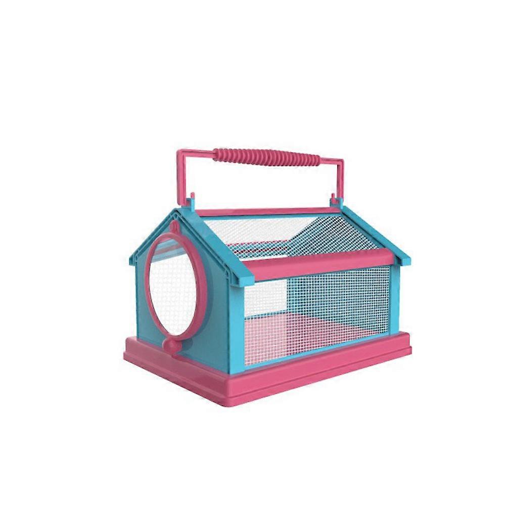 Blue Bug Capture Cage Bug Reviewer Container for Kid's Insect Observation