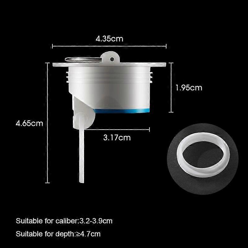 Floor Drain Deodorizer Anti-Smell Drain Core Deodorant Valve Toilet Anti-0dor Anti-Odor Core Sewer Seal Leak Siphon Bathtub PlugCraft Pipe Cleaners