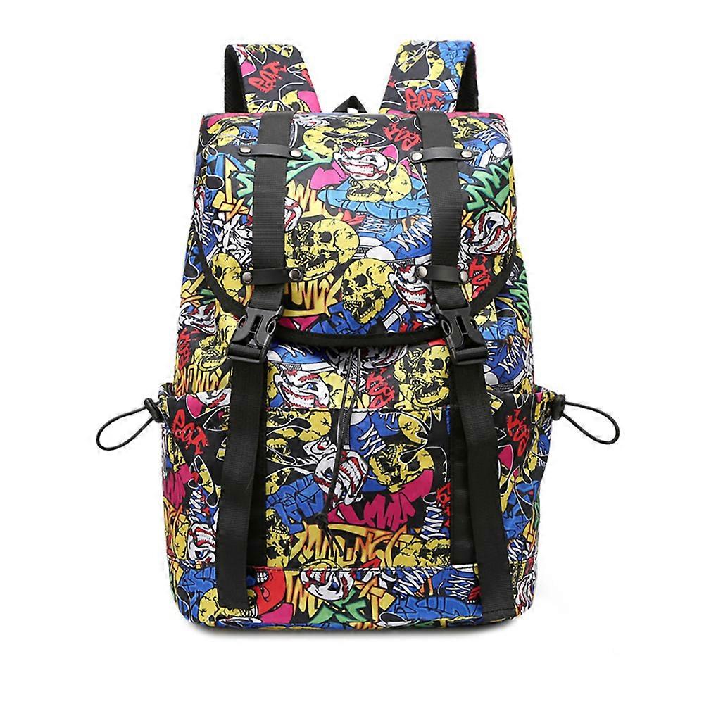 Middle school student backpack--graffiti