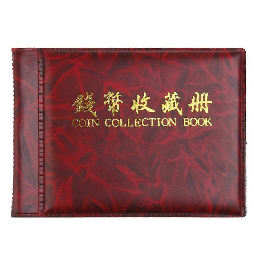 60-Coin Collectors Collecting Album Holders (Rosy)