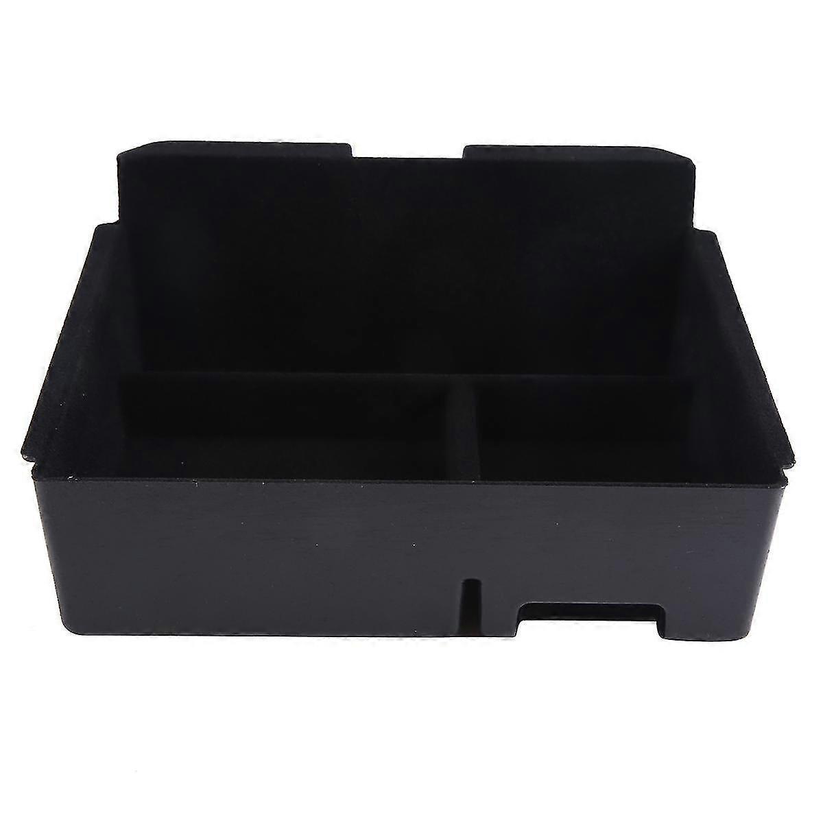 hgFor 2024 Center Console Armrest Storage Box Storage Box,Central Storage Box, Flocking