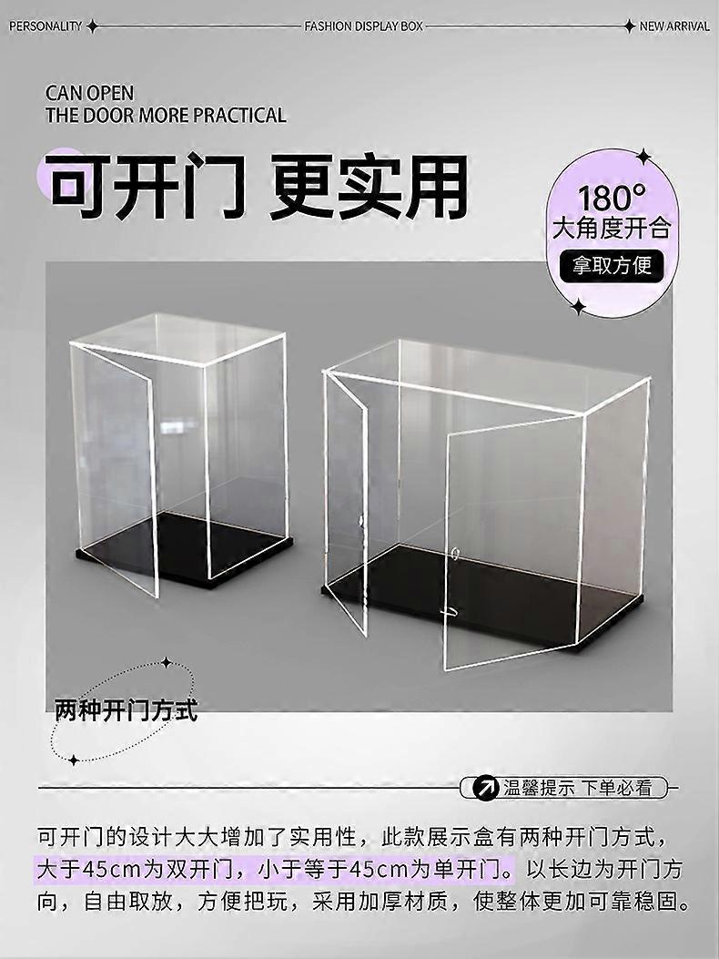 Boîte de présentation en acrylique pour figurines d'action