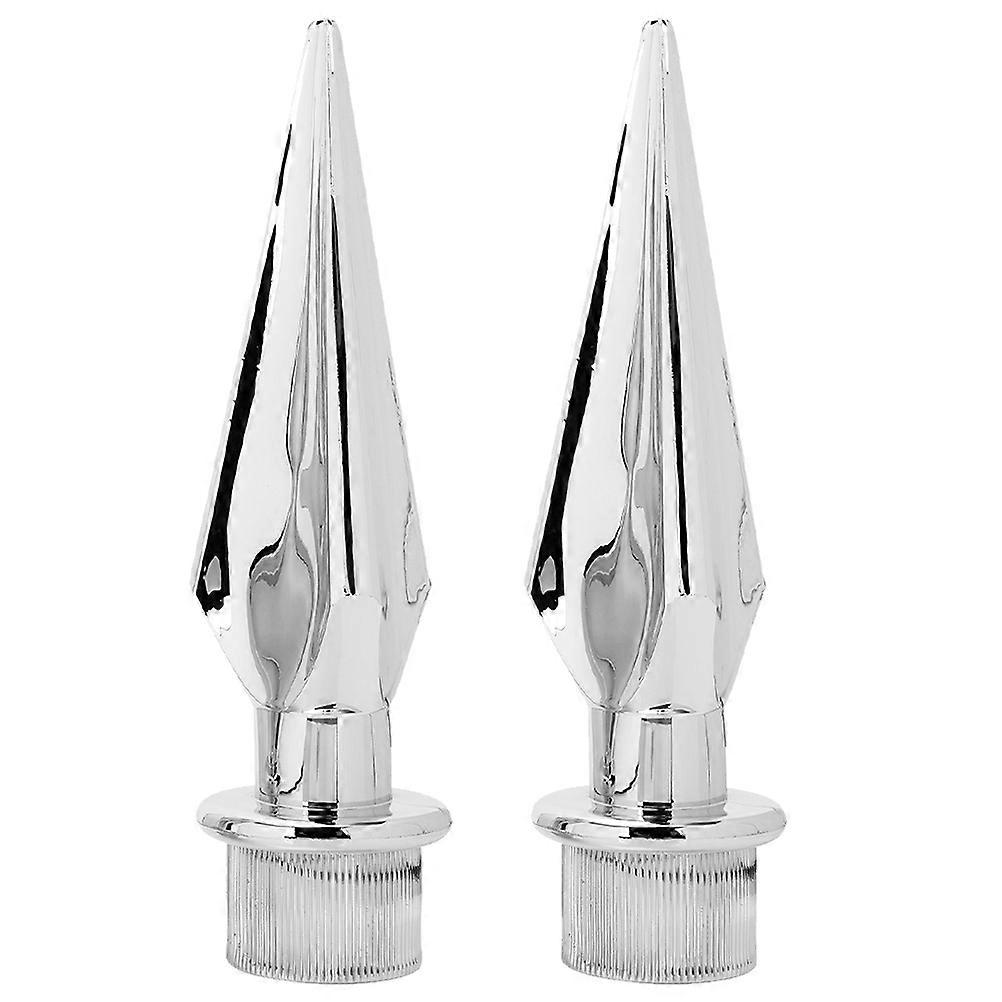 2 Pcs American Flag Decor Flagpole Replacement Flag Pole Finials Flagpole Topper