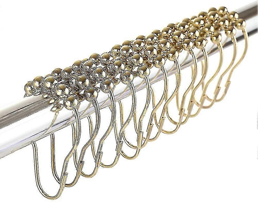 12xシャワーリングステンレススチールサスペンションリング、スライド式システム、12シングル