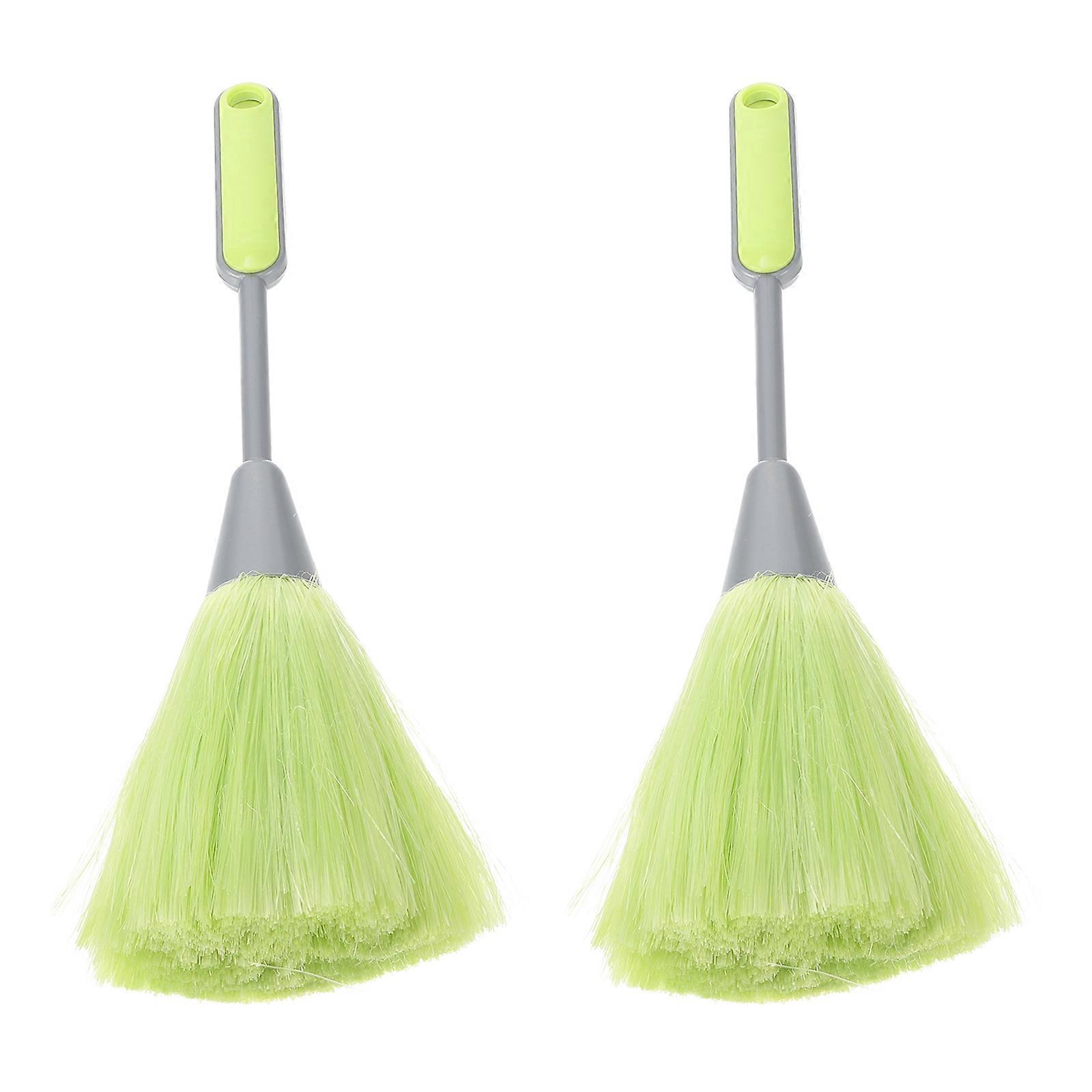 2pcs Desktop Keyboard Cleaning Duster Computer Keyboard Dust Remover Keyboard Handle Cleaning Brush for Home Office