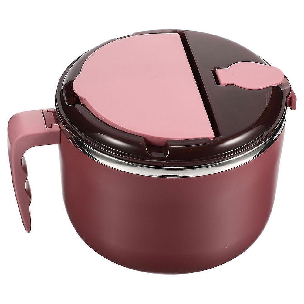 Reusable Noodle Bowl Sealing Noodle Bowl with Tableware Multi-function Noodle Bowl
