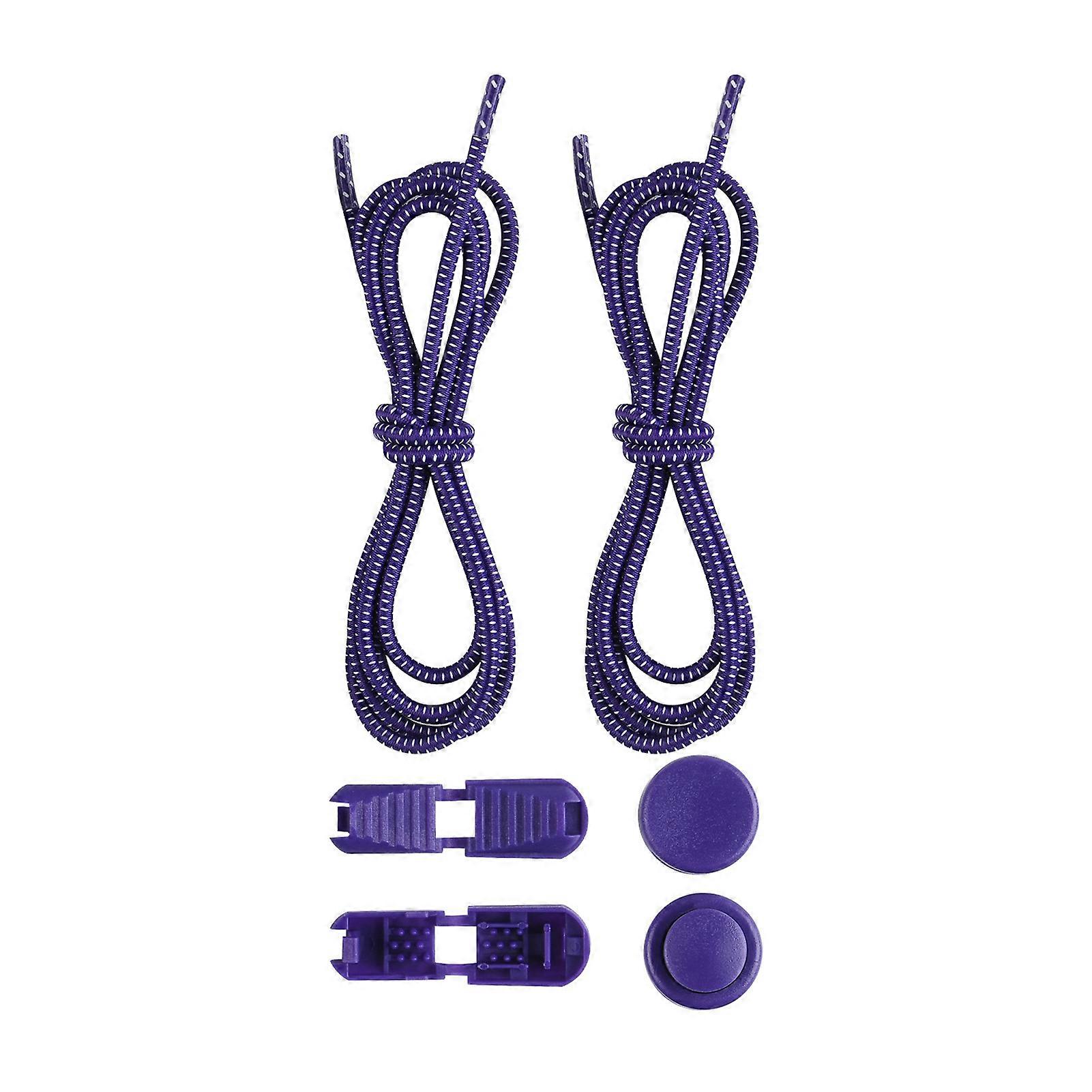 QingHai 1 Set Bağcıksız Ayakkabı Bağcıkları Elastik Ağır Hizmet Tipi Kilitli Ayarlanabilir Çok Renkli Çocuk Yetişkin Bağcıksız Spor Ayakkabı Bağcıkları Ayakkabı Aksesuarları