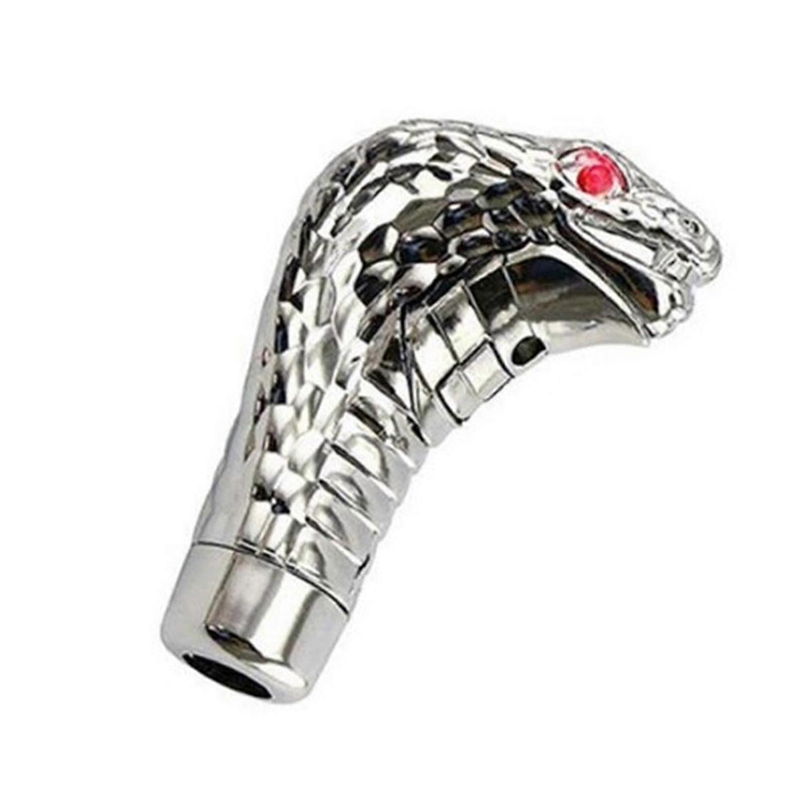 Cobras Snake Shape Car Gearbox Handle With Led Light Gear Levers Knob Car Modification