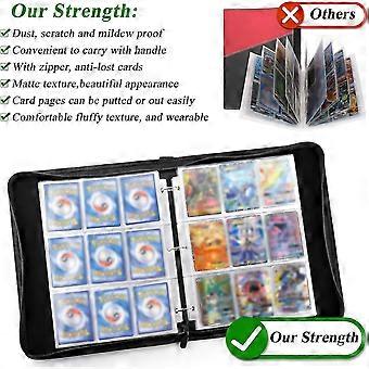 Trading Card Binder Holder, 720 Pockets Card Album Folder with Sleeves,  Waterproof Card Book for Game Cards, Match Attax Cards, Baseball Football  Card | Fruugo UK