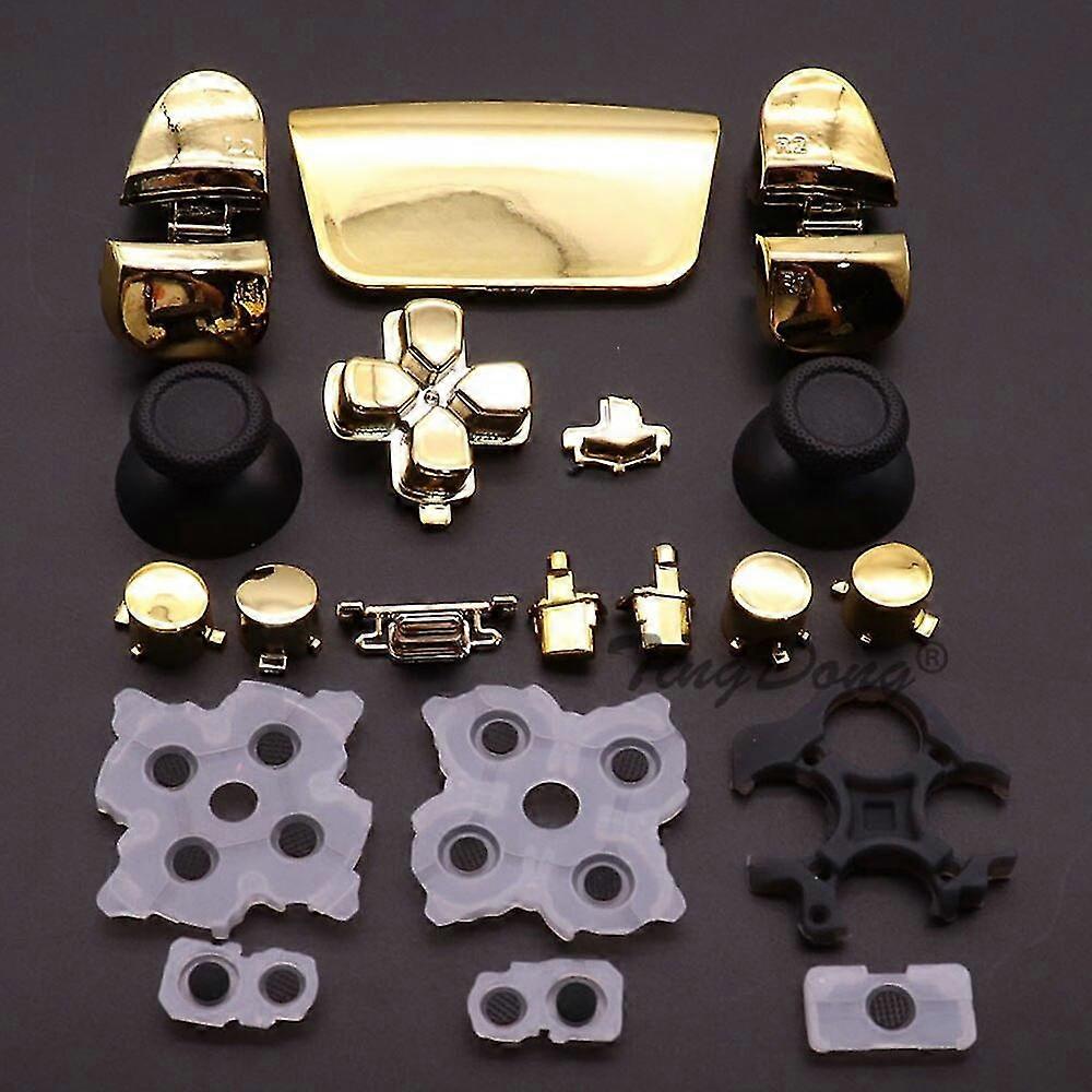 Replacement D-pad R1 L1 R2 L2 Trigger Buttons Share Options Button Set For Ps5 2.0 V2 020 Controller Conductive Rubber Pad