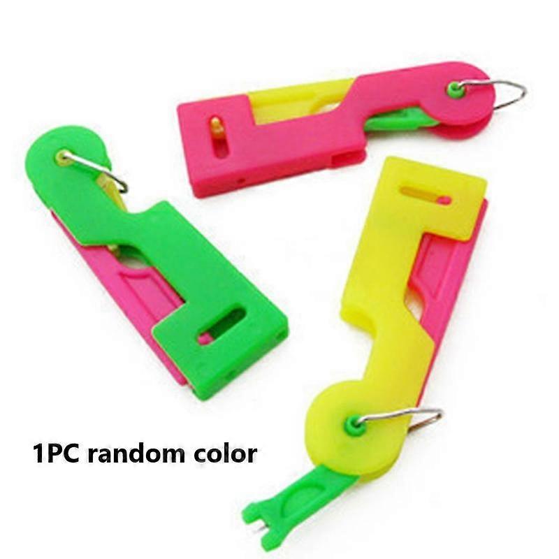 1/10/30Pcs Sewing Needle Threader Thimble Thread Tool Threader Elderly Guide Needle Easy Device Automatic Thread Sewing Supplies