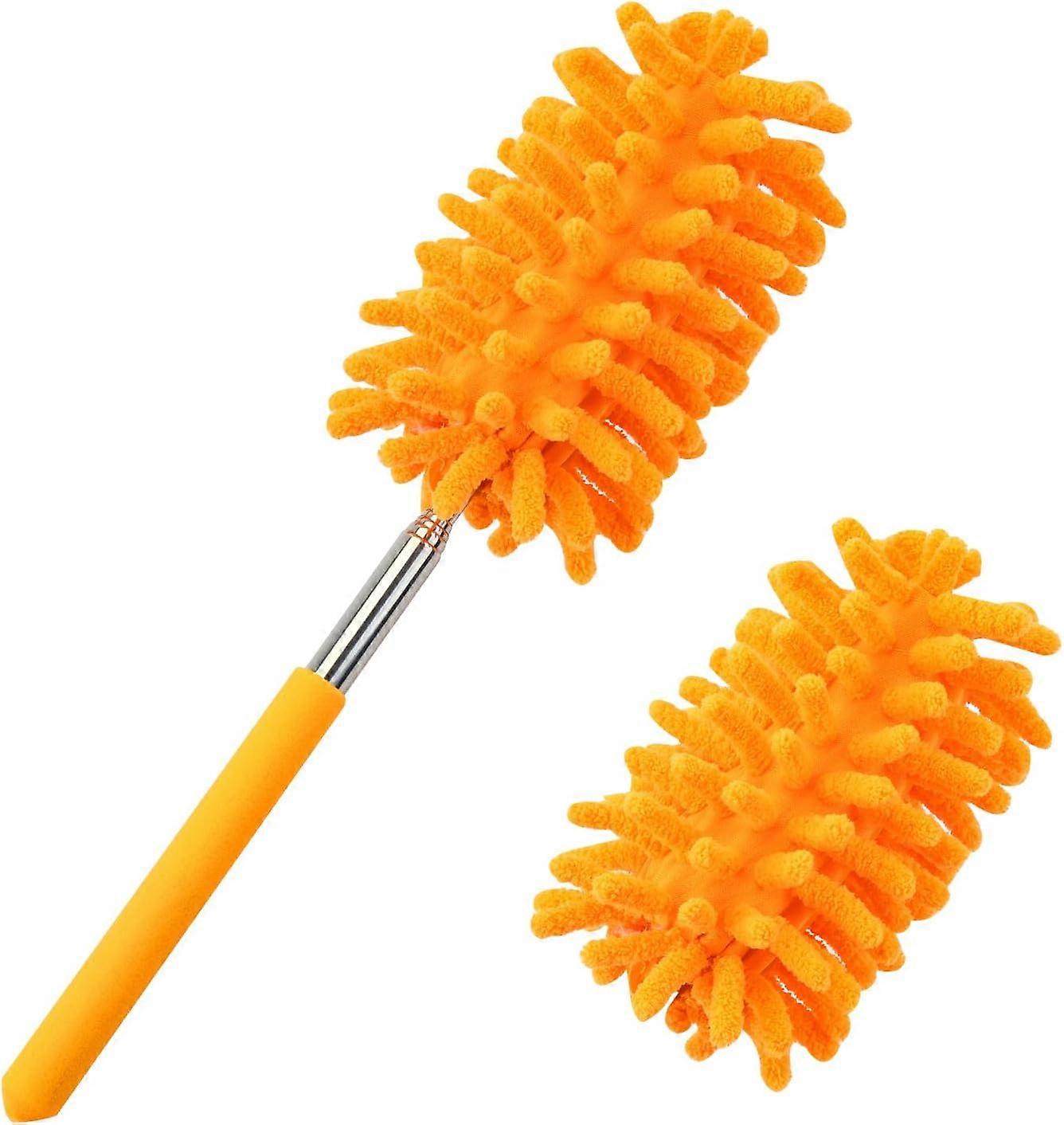 Microfiber Duster for Cleaning, Hand Washable Dusters with Extension Pole