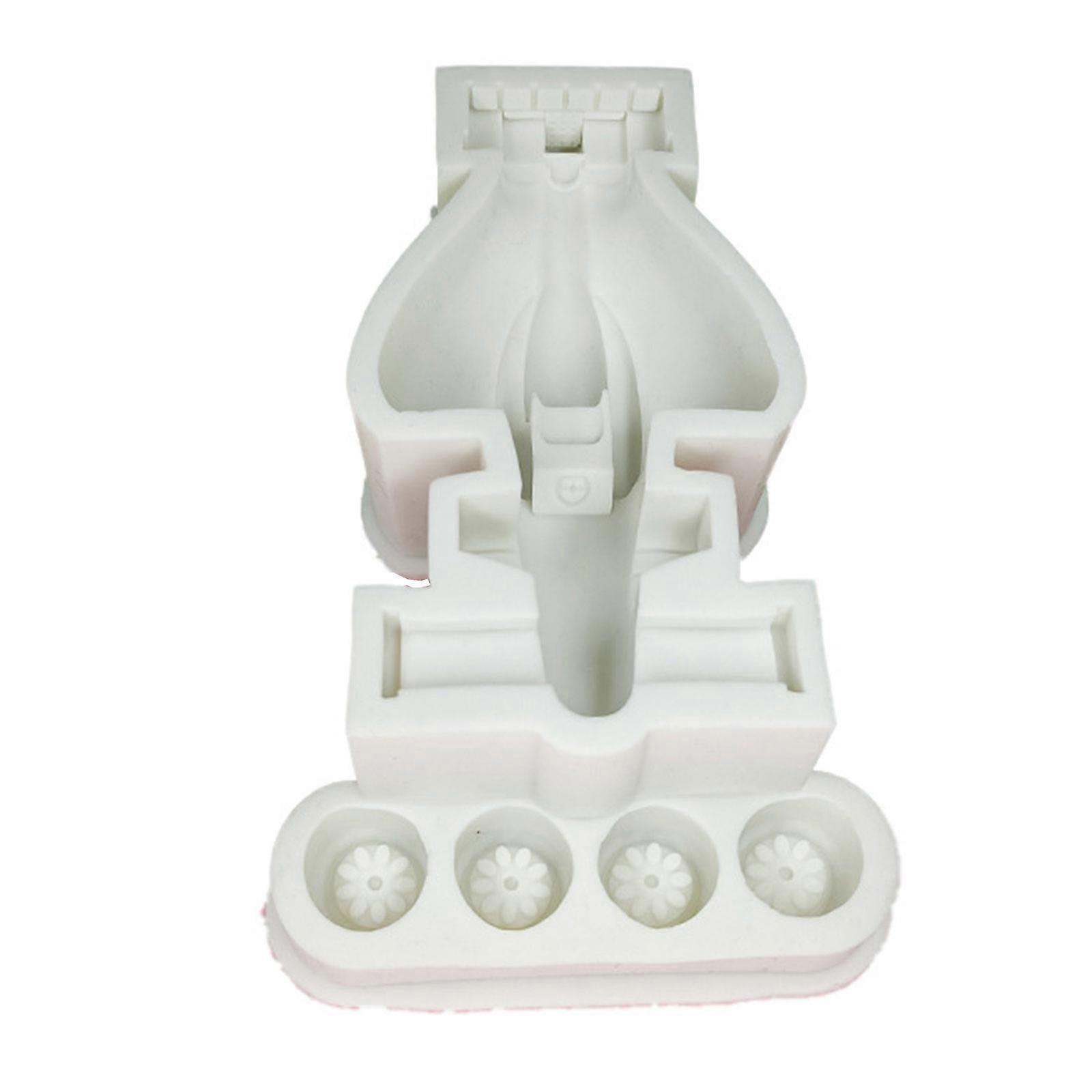 Cake Chocolate Clay Soap Four-Wheel Drive Baking Fond Polymer Craft DIY Mold