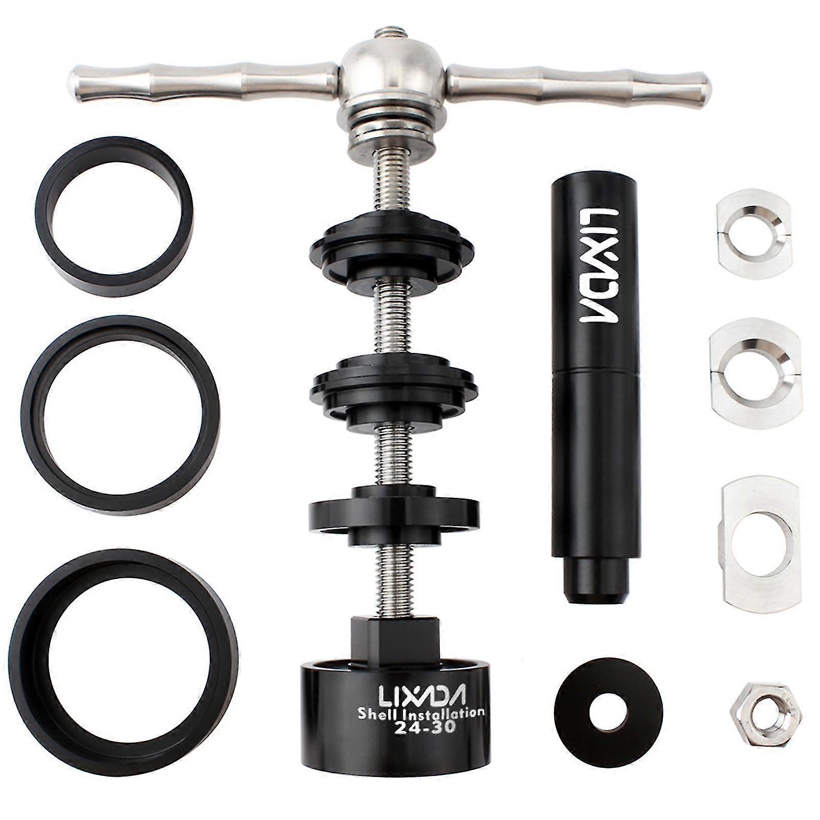 Lixada Bicycle Bottom Bracket Install And Removal Tool Kit Bike Bottom Bracket Remover For Bb86/bb30/bb91/bb92/pf30 s202412245694