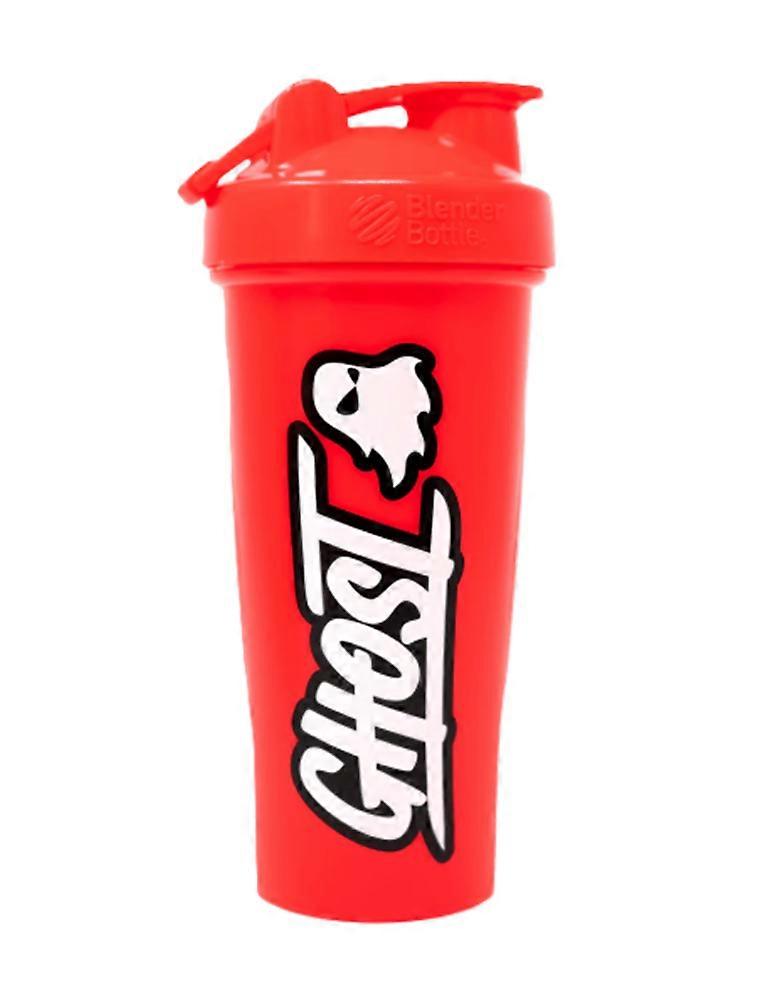 GHOST Shaker Bottle Featuring Wire Whisk BlenderBall - Infrared (28 fl oz.)