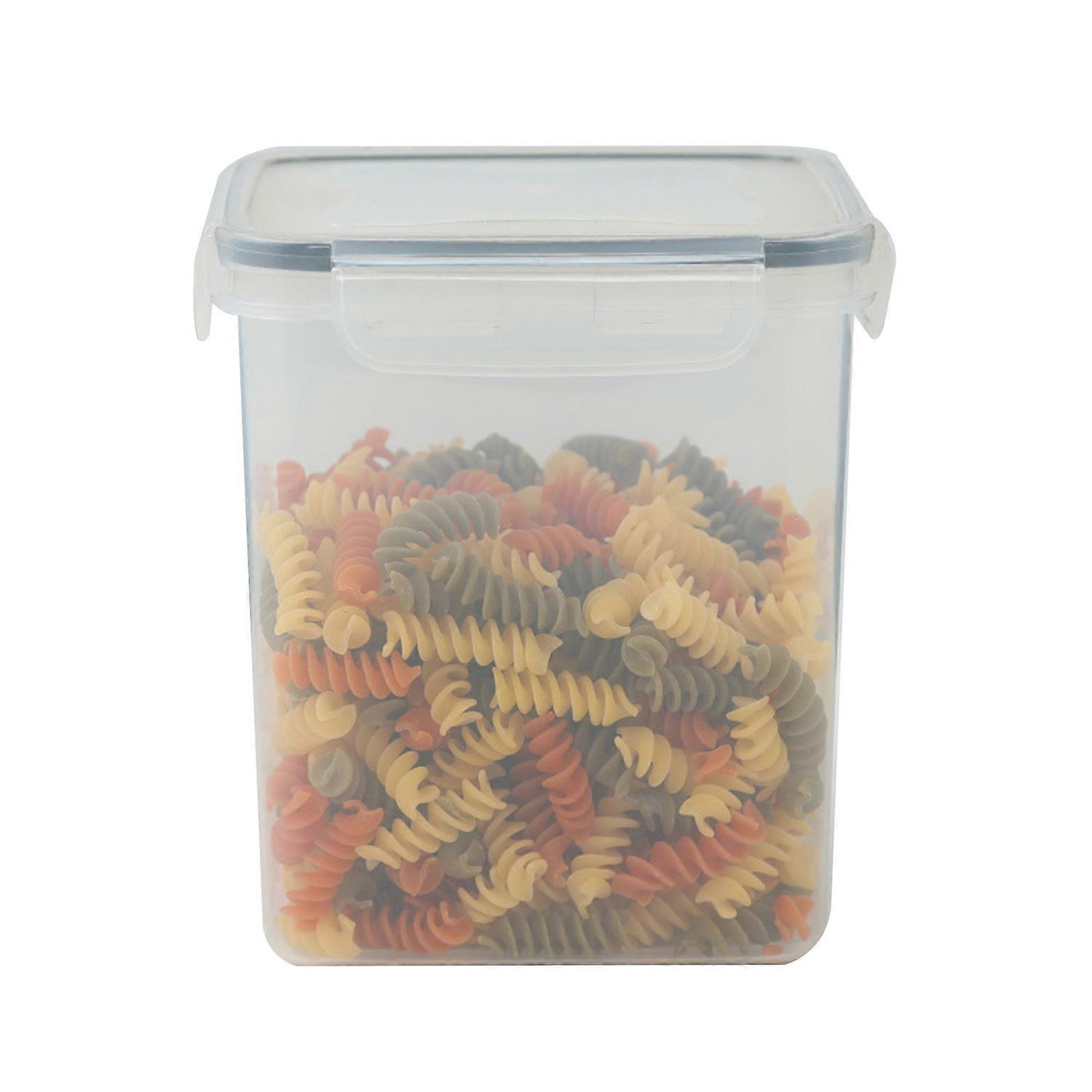 Sealed Storage Jar Box Vacuum Proof Storage Transparent Airtight Jar Kitchen Storage Case with Lid