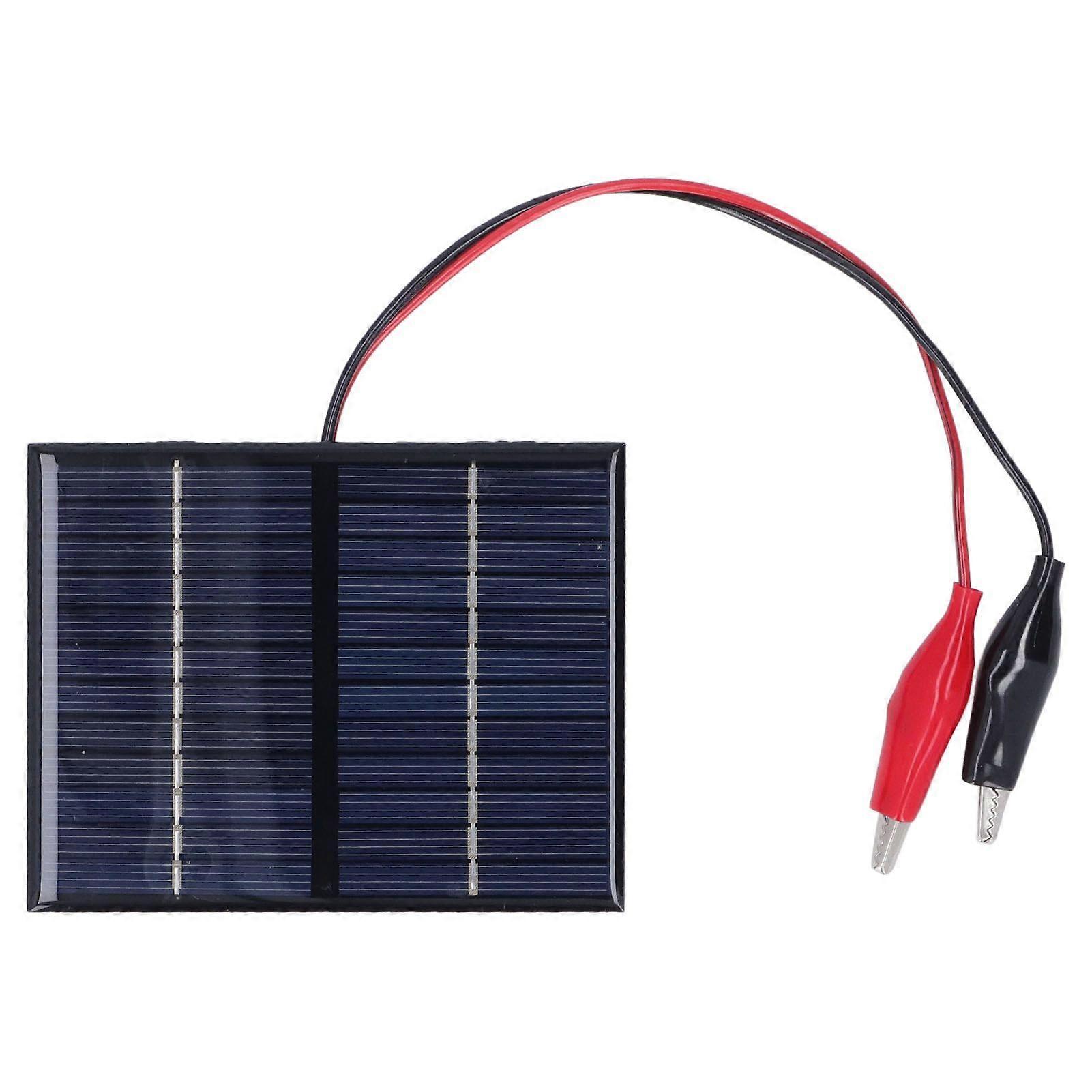 Solar Panel 1.5W 12V Polysilicon High Efficiency Output Portable Lightweight DIY Solar Panel