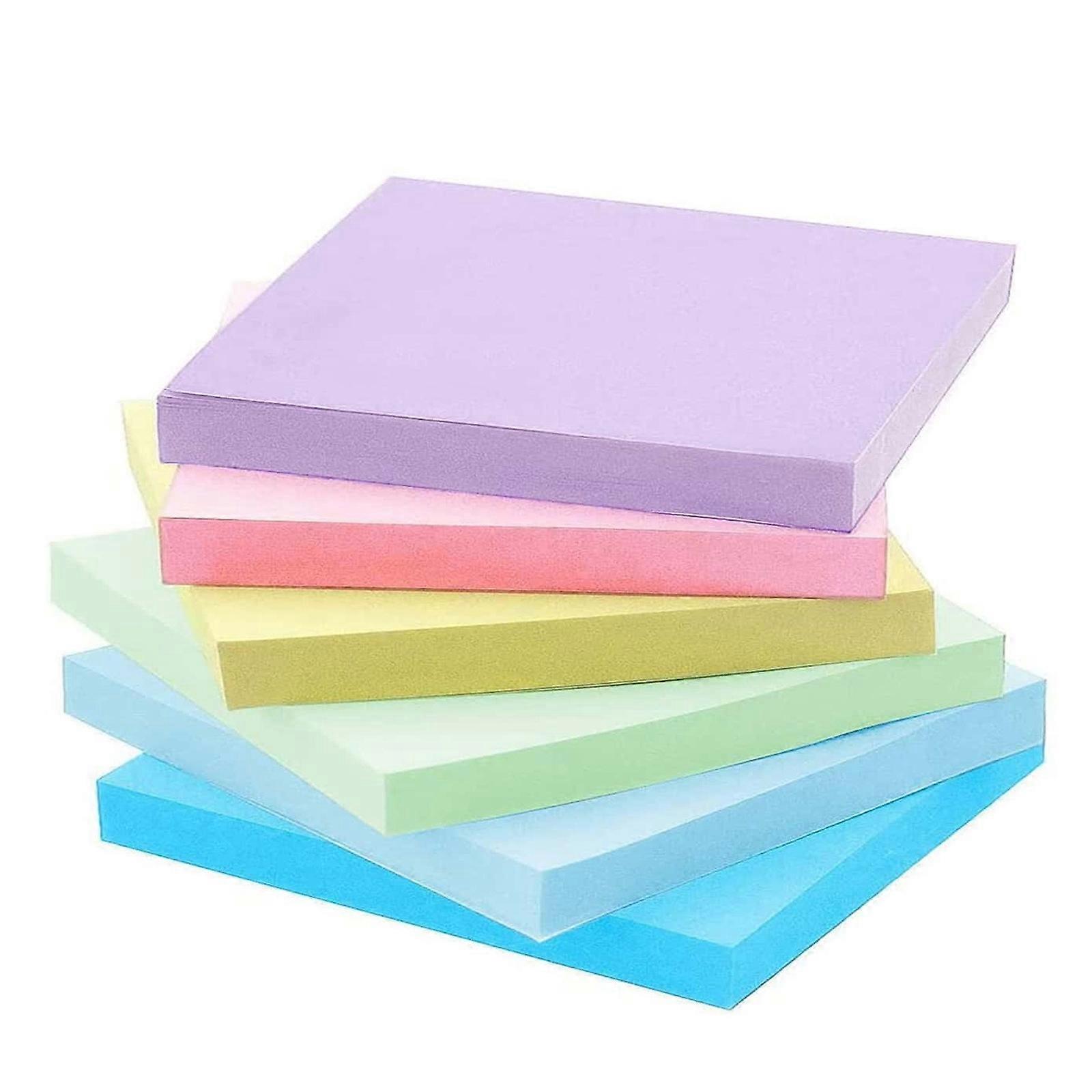 Post-it Super Sticky Notes, 3x3 Inch, Assorted Bright, 50 Sheets per Pad
