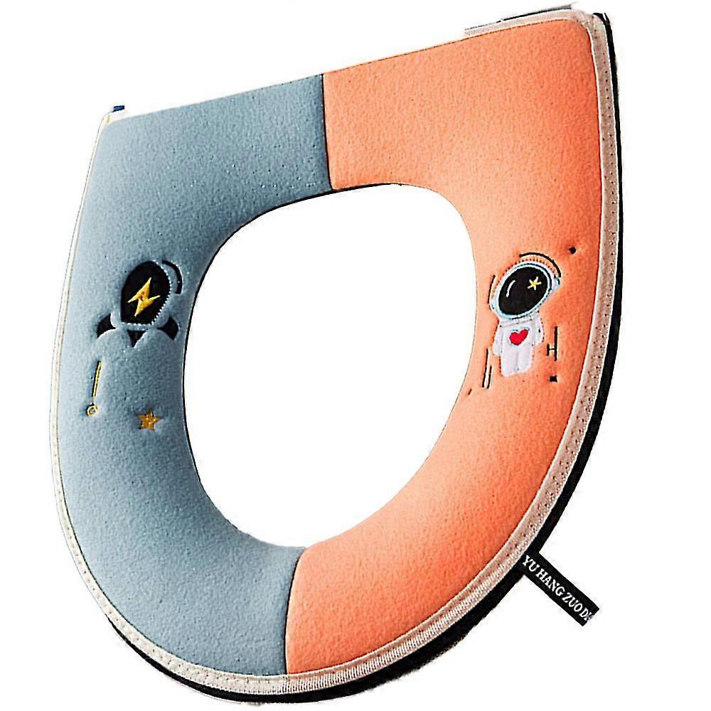 Thiened Stretchable Washable For All Oval Toilet Seats