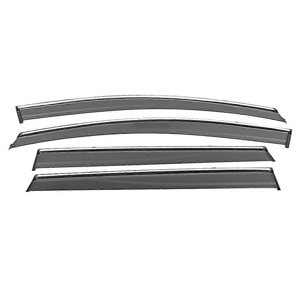 4Pcs Window Visor Vent Sun Shade Rain Guard Deflector for FORD EDGE 2015-2019