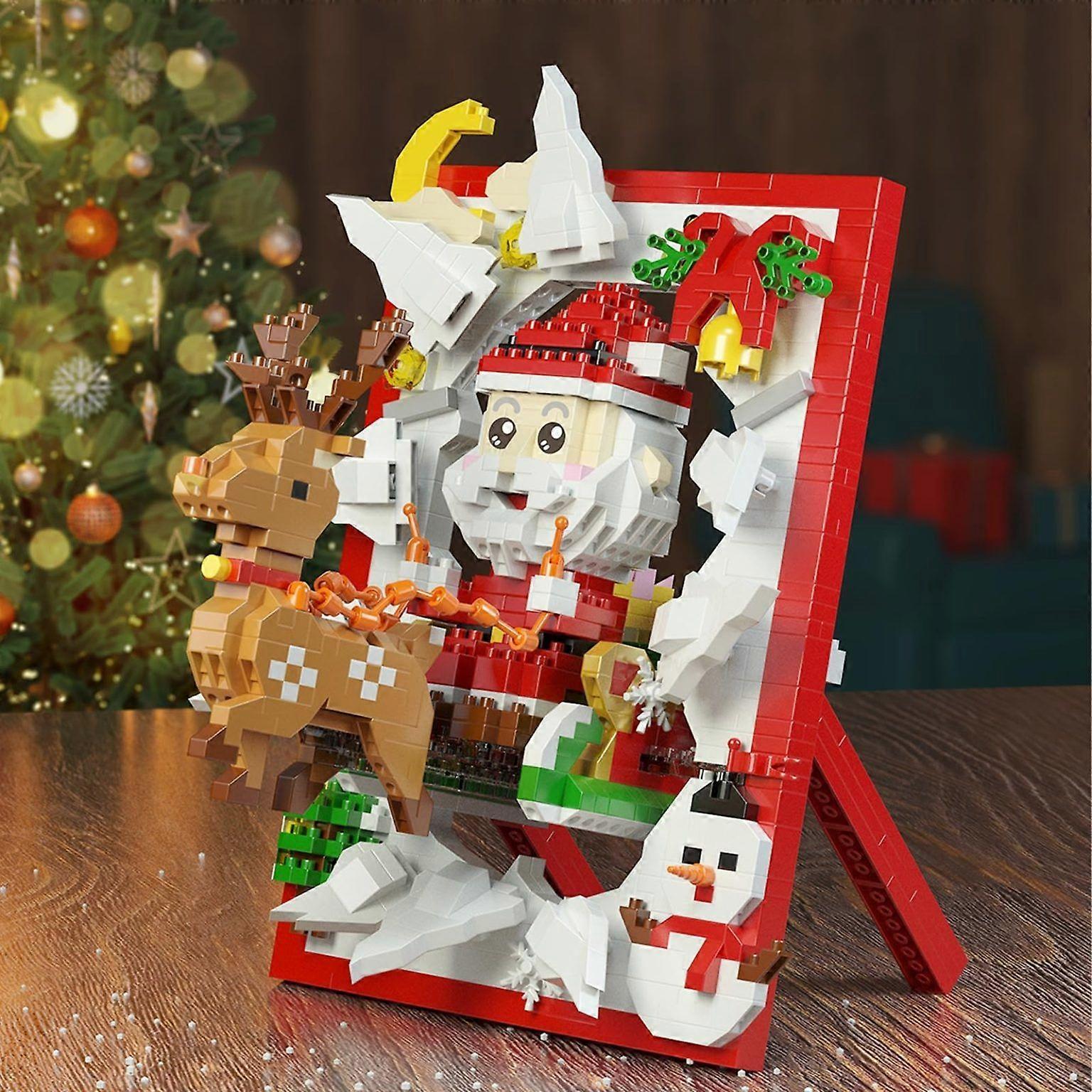 Christmas Building Blocks Santa Claus Building Toys Sets