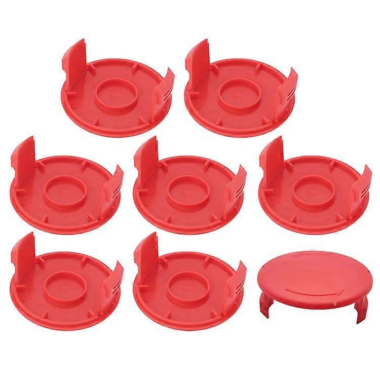 TLE-03-1 8Pcs Replacement Spool Cap Compatible For Einhell GE-CT 18 / 28 Li  /  GE-CT 18 / 28 Li TC Lawn Trimmer Accessory