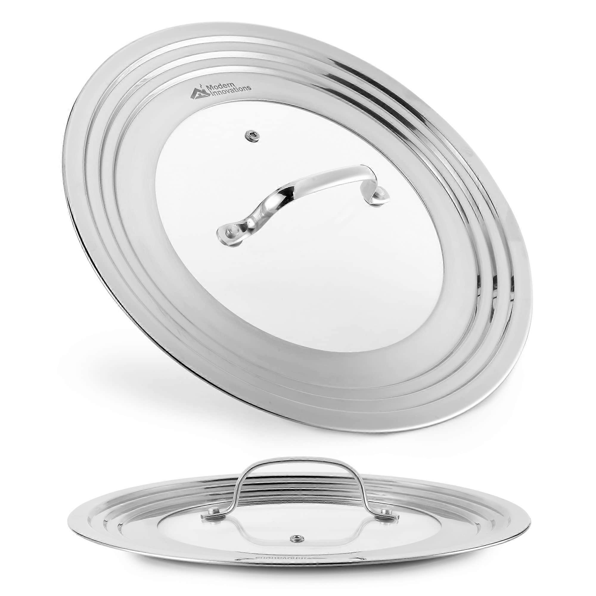 Universal Tempered Glass Lid for 8.25-12.6 Inch Pans