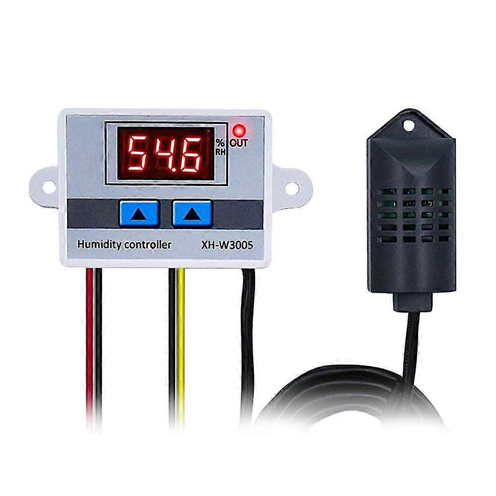 Digital Humidity Controller Multifunctional Practical High Precision Digital Humidity Controller Hygrometer Switch (220V)