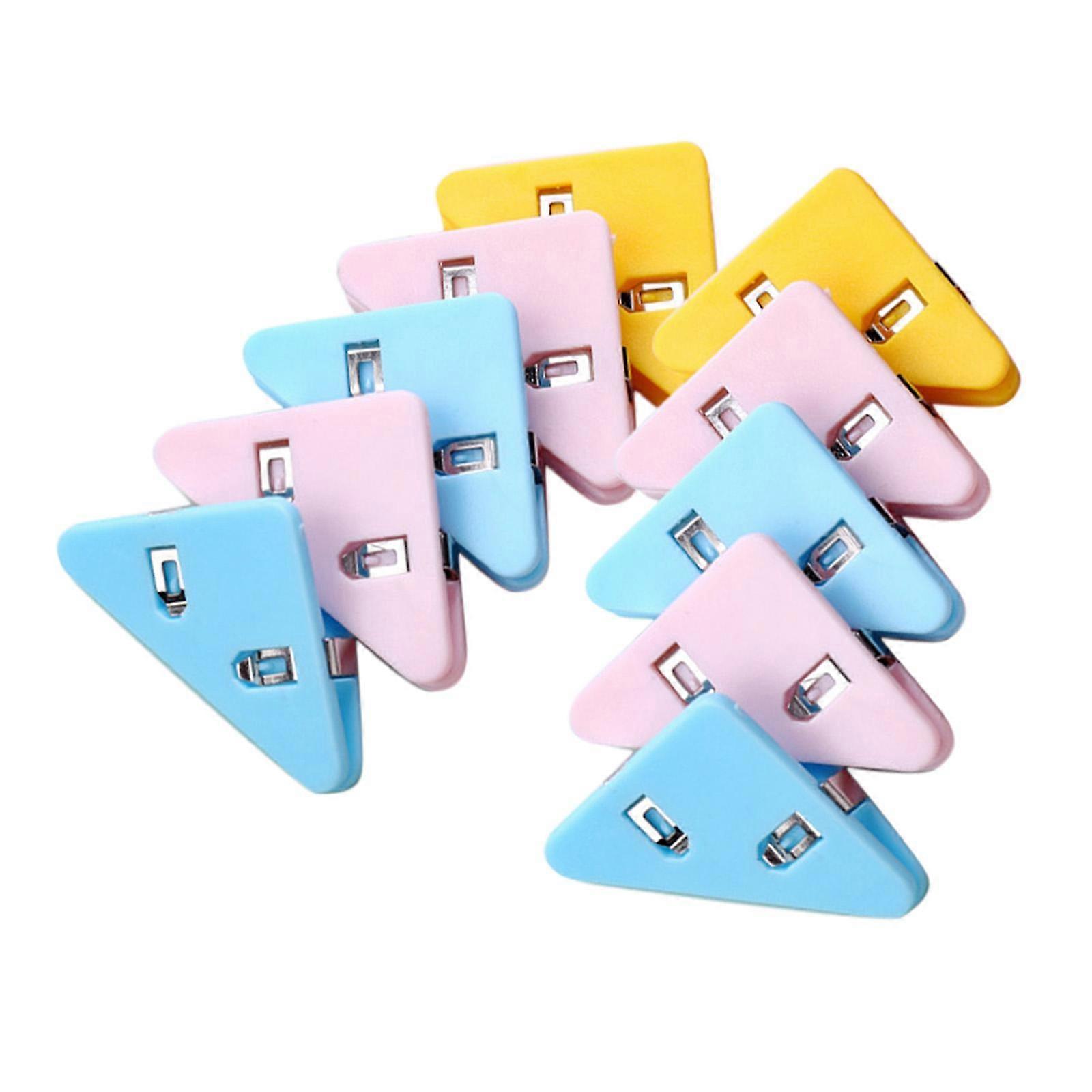 Binder Clips Paper Clamps 1 Size 10 Count, Large Pack, Meet Your Different Using