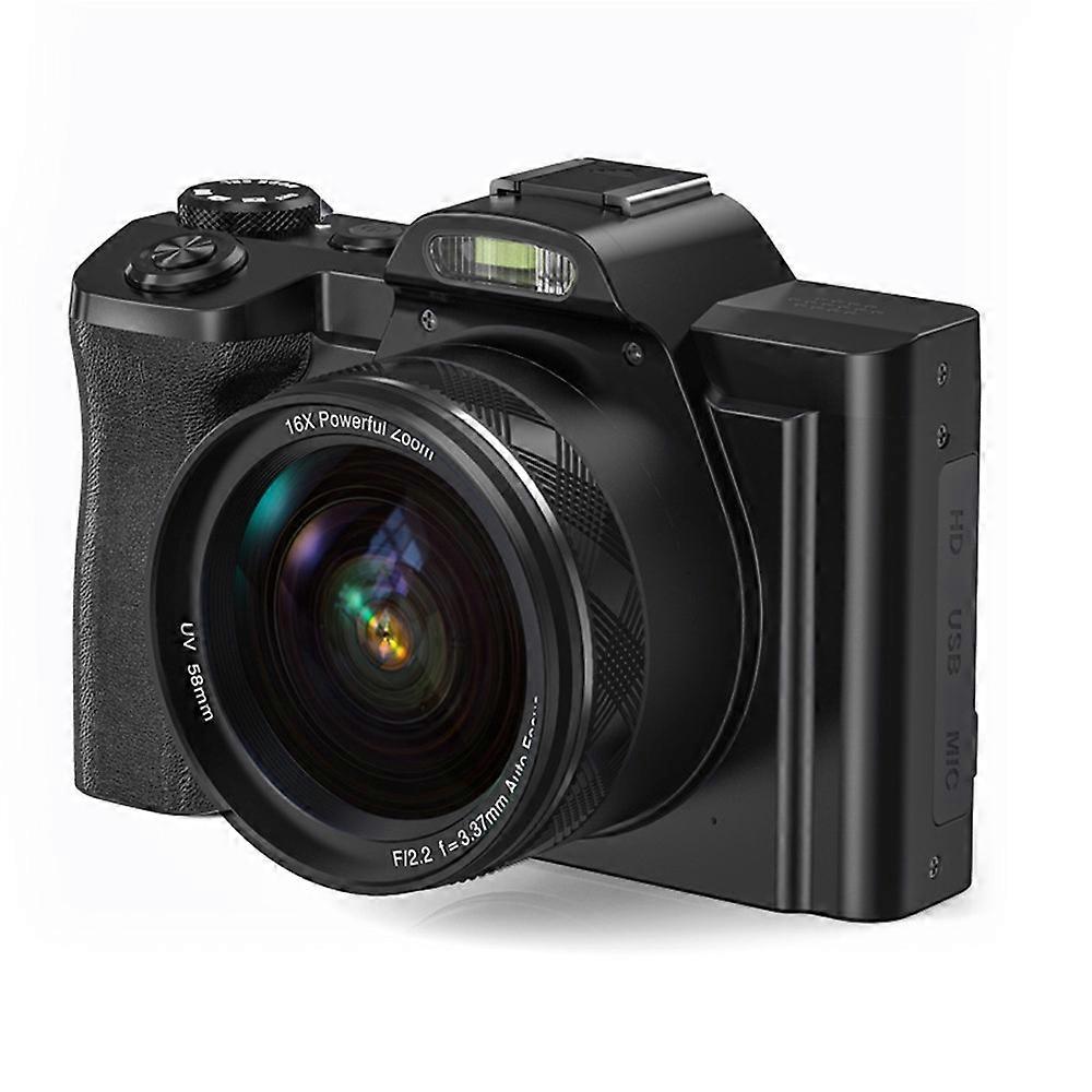 DC-201S 3.5 Inch IPS Screen 5K Digital Camera 6 Axis Anti Shaking Camcorder 16x Digital Zoom Video R