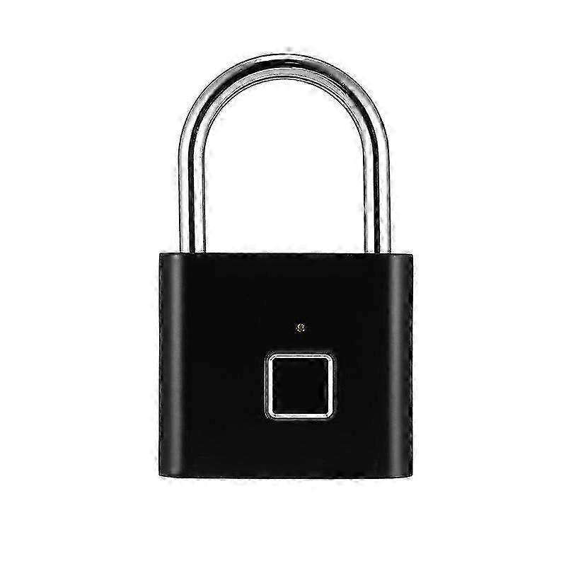 Fingerprint Padlock Waterproof Smart Keyless Security Locker Fingerprint Lock Anti-theft Usb