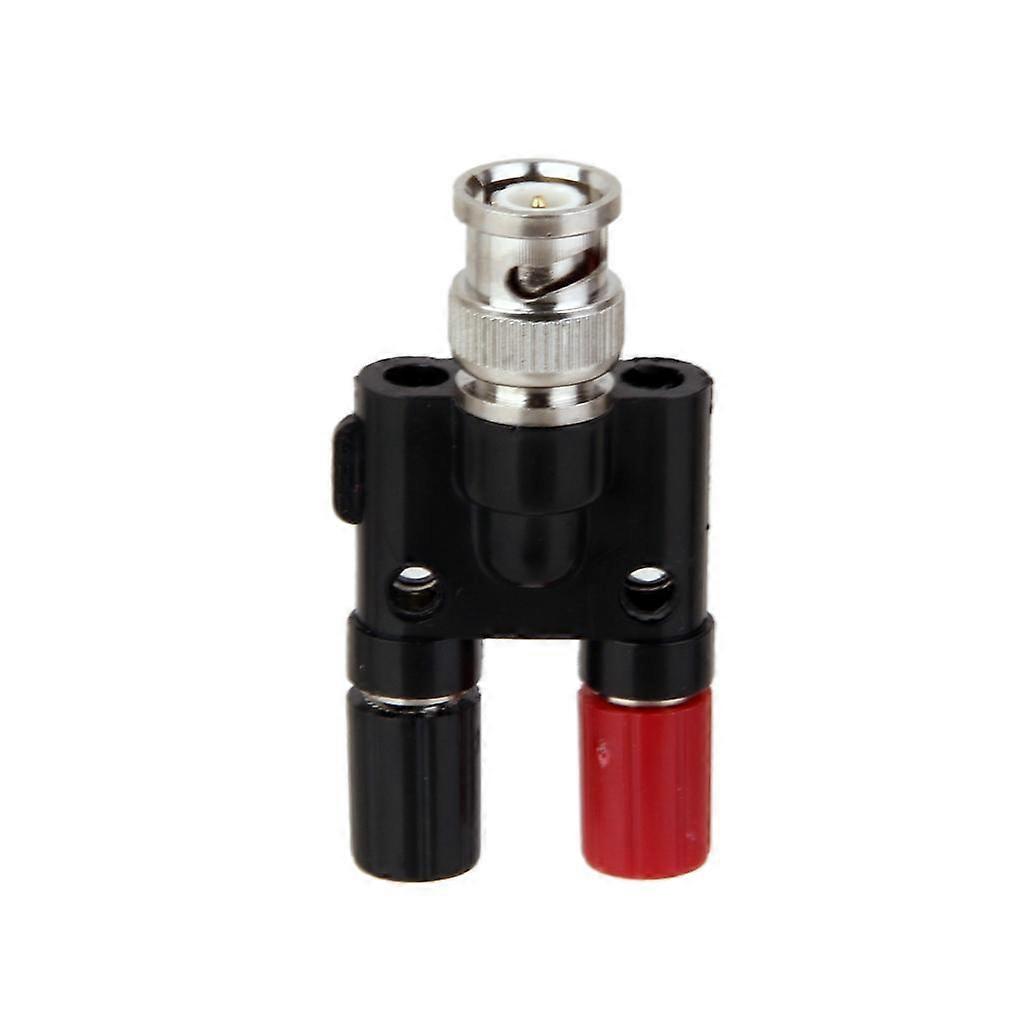 BNC Plug to Double Banana Socket, Coaxial Adapter Connection