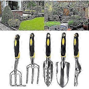Garden Tools Set,contains 5 Pieces High Quality Gardening Tools