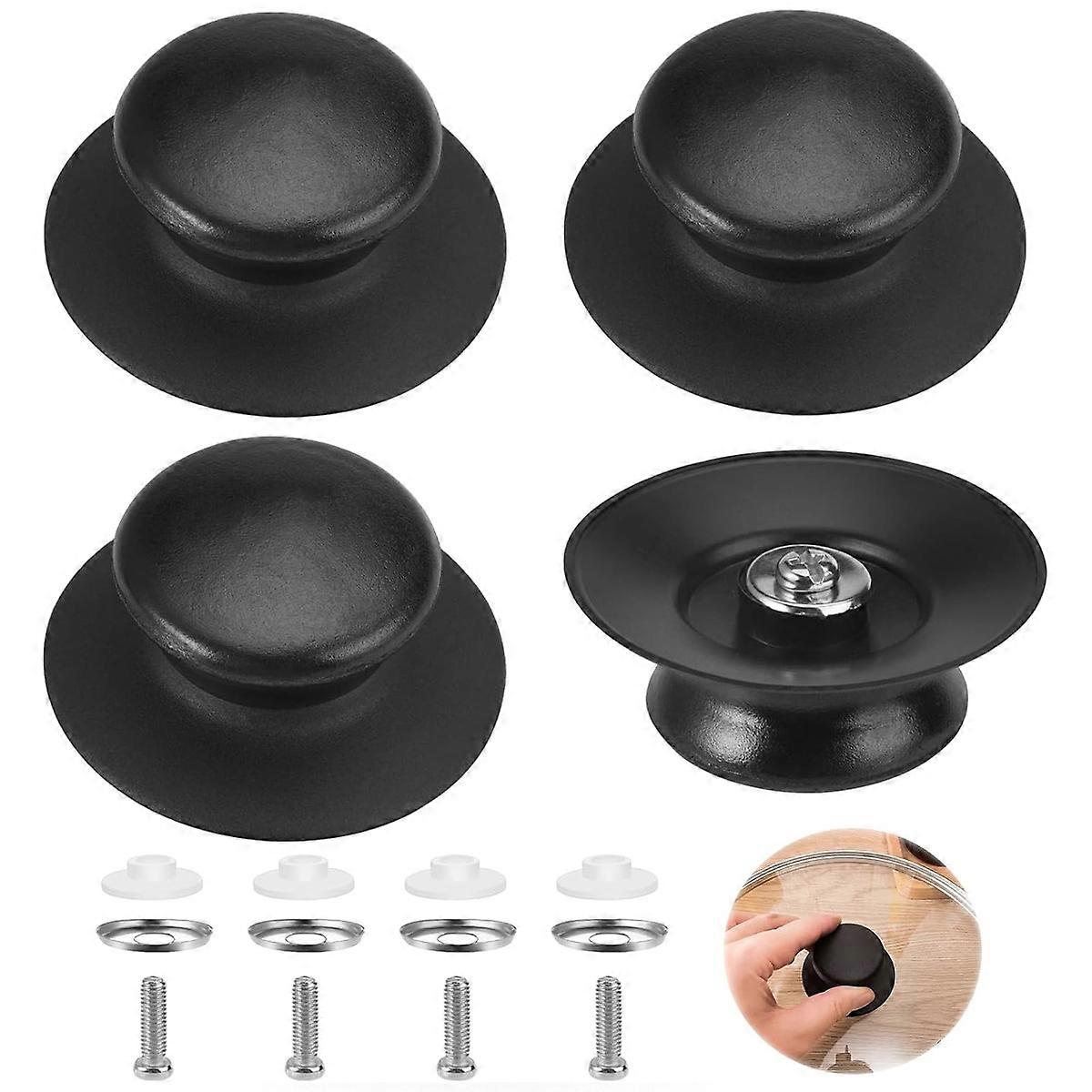 Universal Fit Replacement Knob, High Temperature Resistant for Wide Applications & Comfortable Grip, Easy Installation Bakelite Lid Handle Ensuring