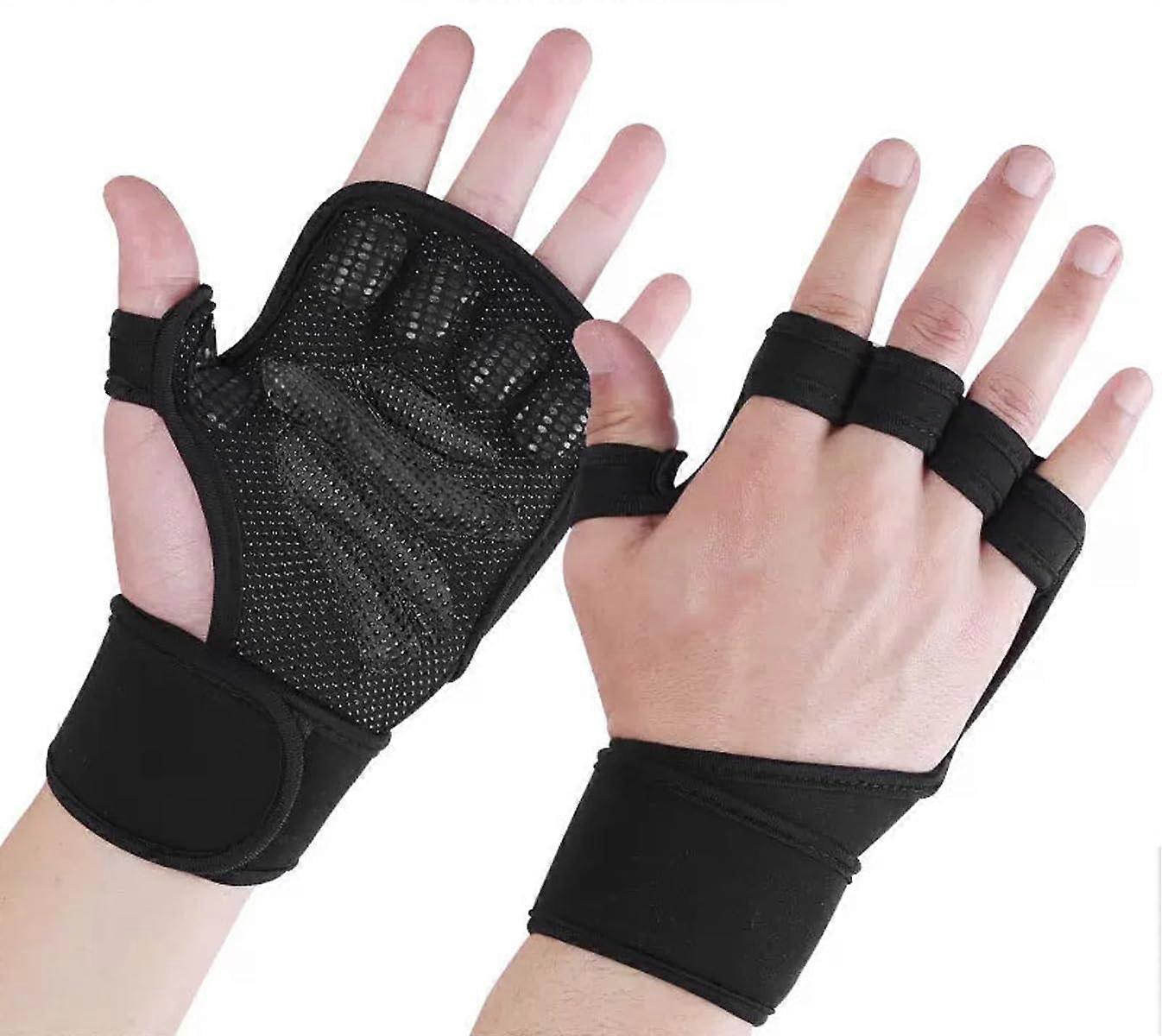 Weight lifting gloves, wrist straps for wrist windings, lifting wrist sport wraps gloves exercise gloves exercise gloves exercise gloves for men