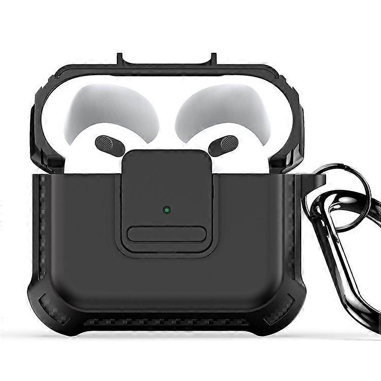 DUX DUCIS PECG Series Compatible For Apple AirPods 3 Protective Carrying Case Earbuds Cover with Keychain