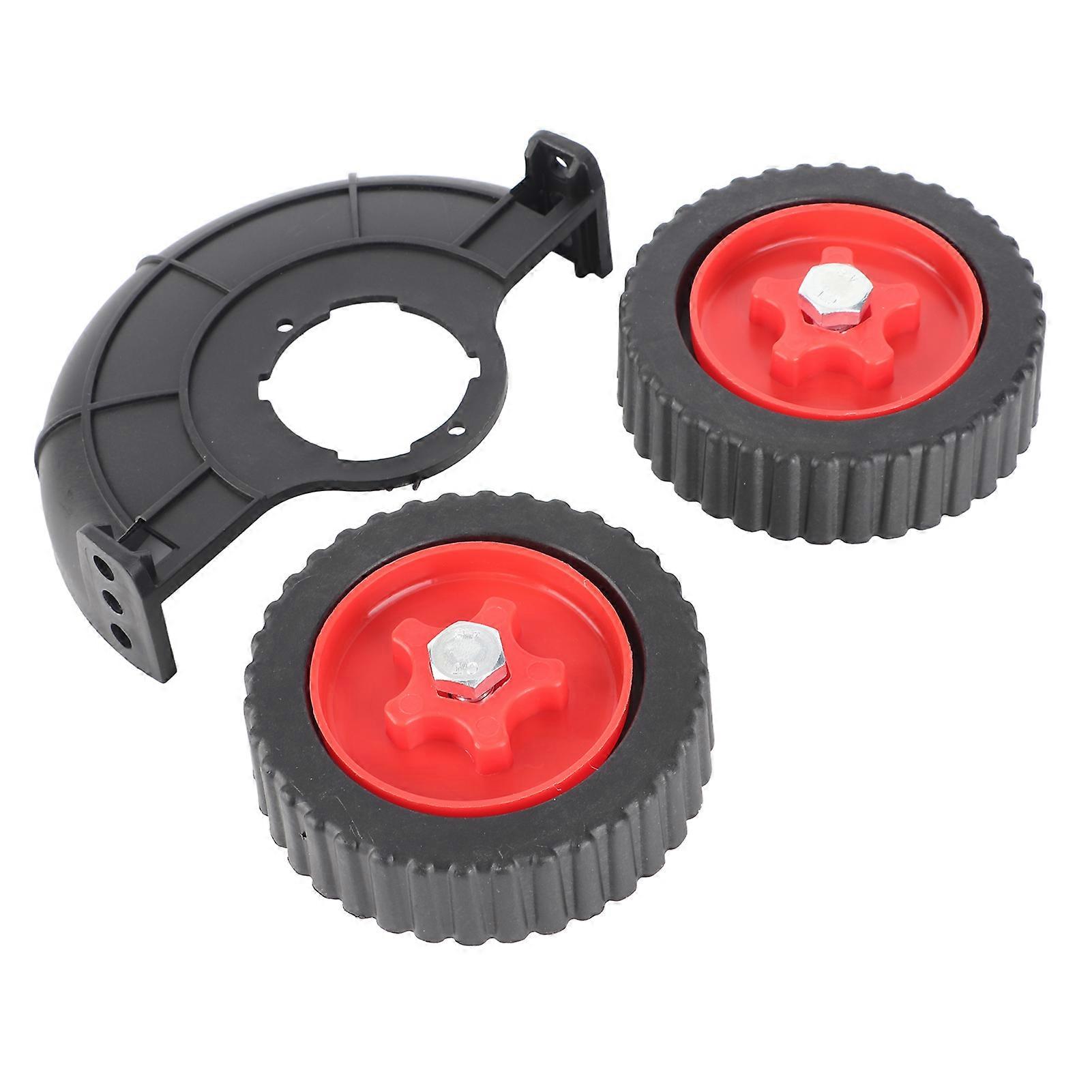 Lawn Mower Support Wheel Lightweight Universal String Trimmer Auxiliary Wheel for Weed Trimmer