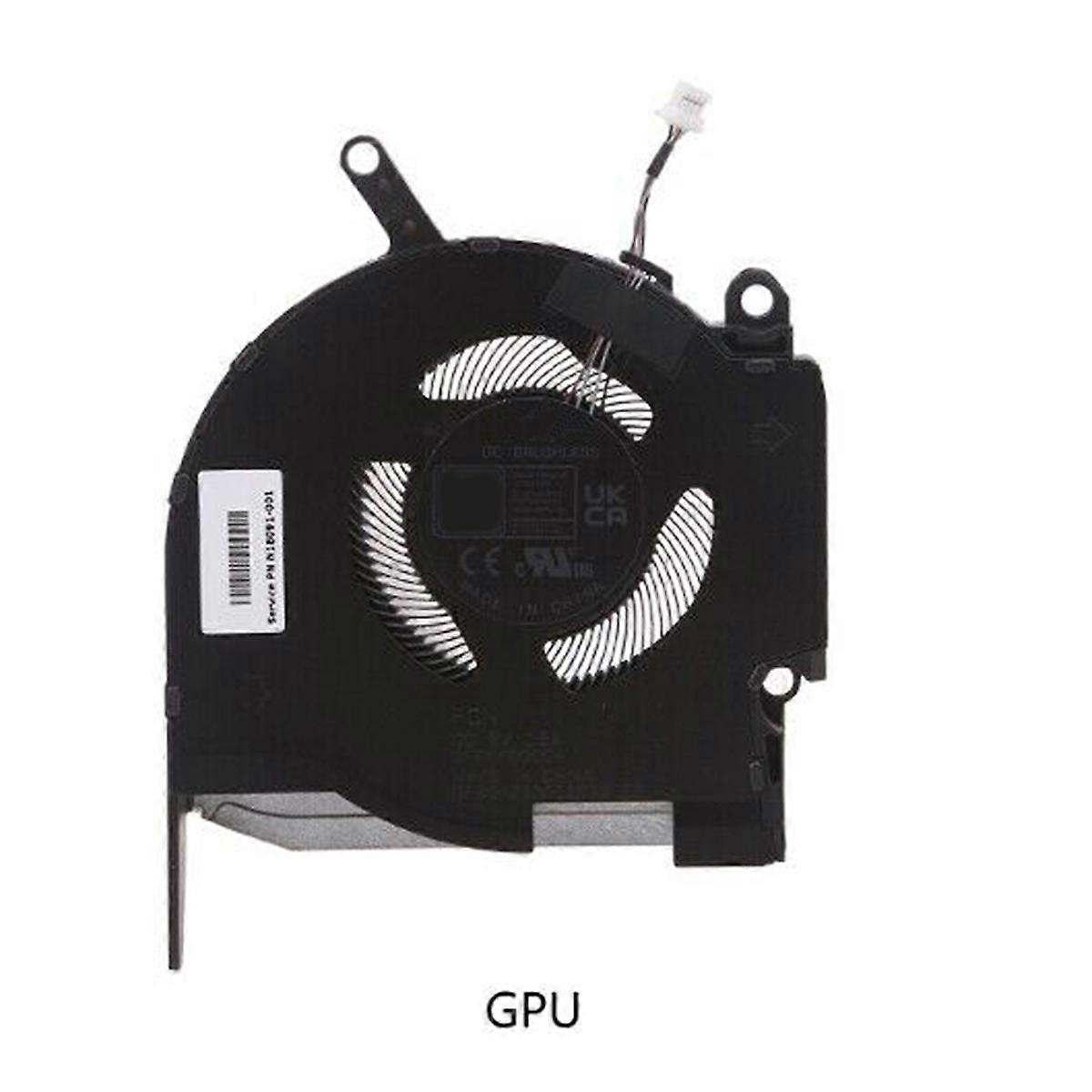 DC5V CPU& GPU Cooling Fan For Omen 16-K 16-N 16-K0013DX 16-K0023DX