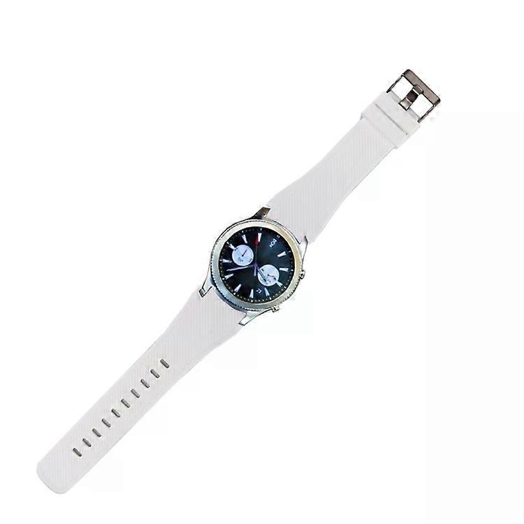三星 Gear S3 经典硅胶表带 - 22.4 厘米长,耐用设计