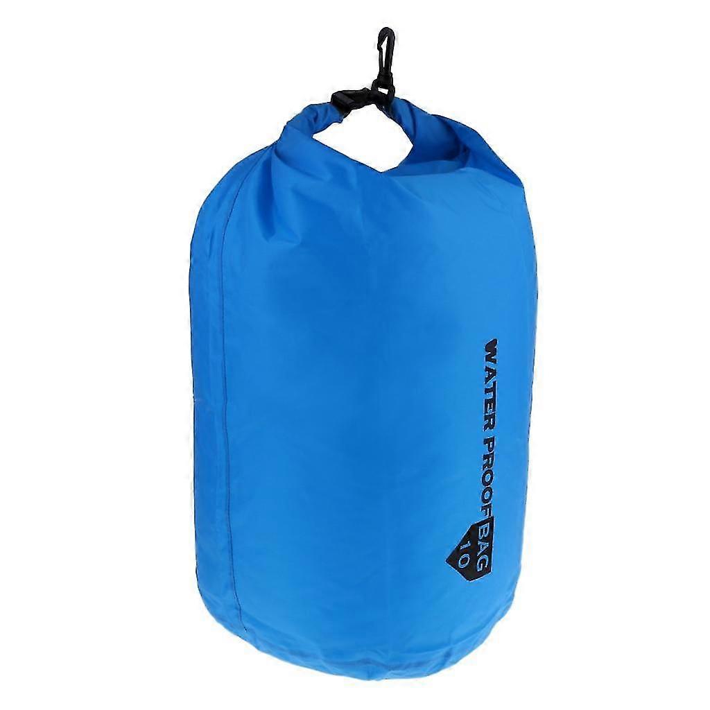 Waterproof Bag Storage Camping Rafting Kayaking Compression Sack 10l Light Green